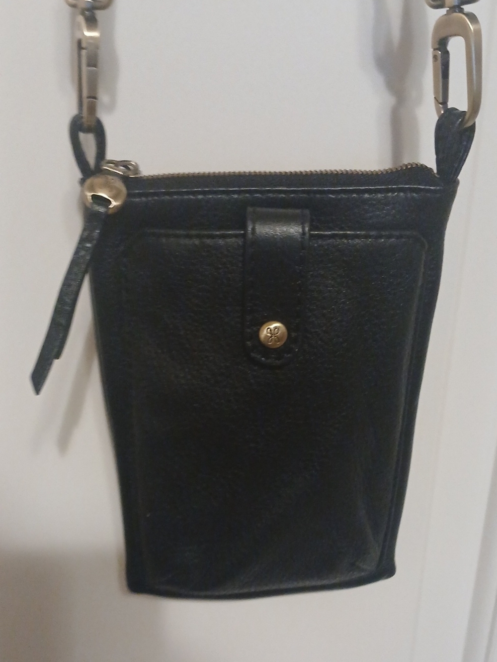 HOBO Crossbody Phone Pouch - Black